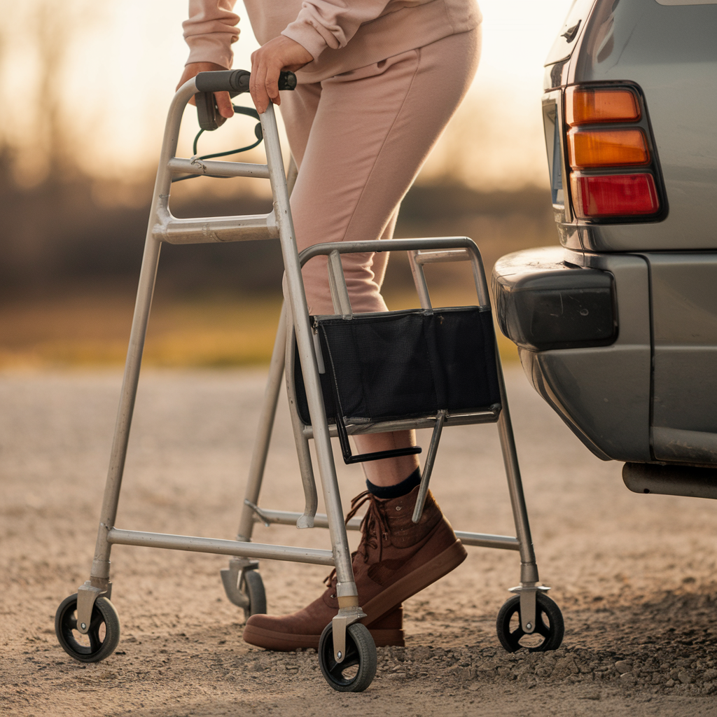 se puede conducir con bota walker