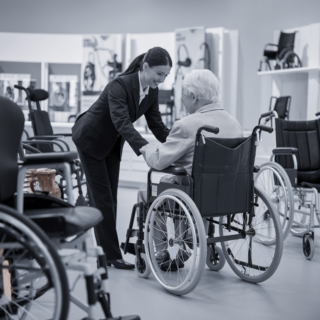 como elegir una silla de ruedas para ancianos